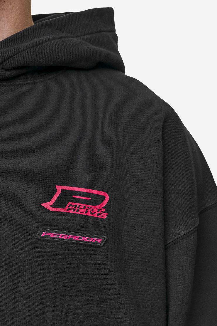 Pegador Hawkins Oversized Hoodie Vintage Black Rabatte dieses Monats