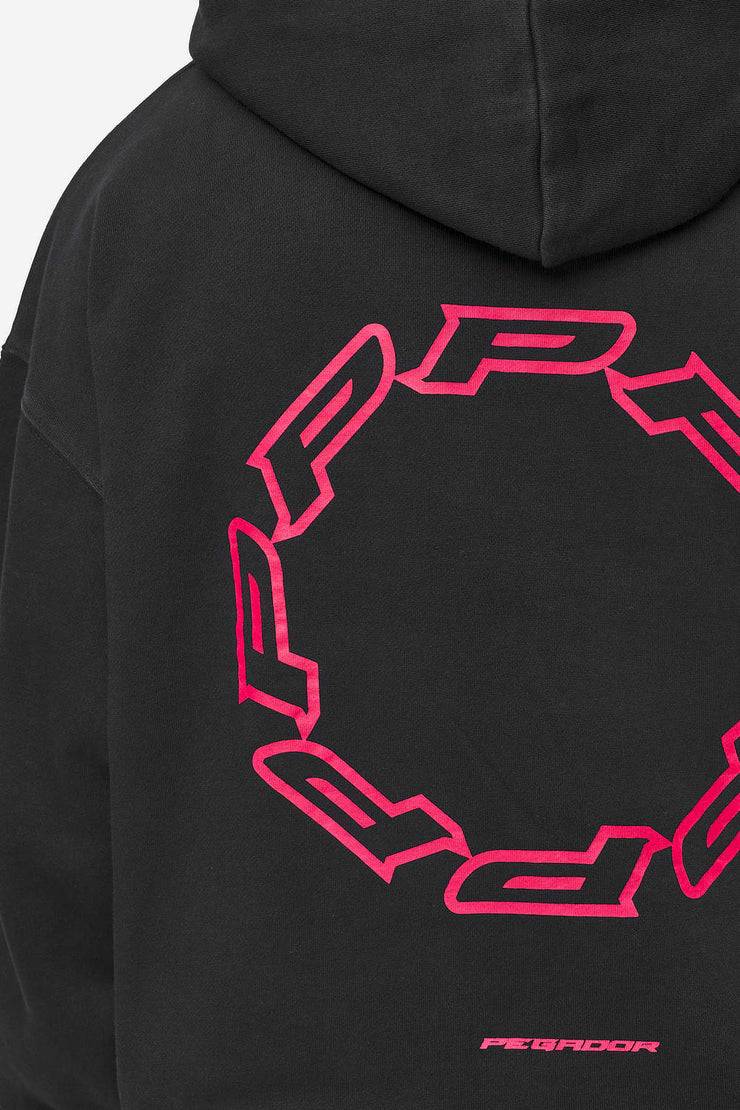Pegador Hawkins Oversized Hoodie Vintage Black Rabatte dieses Monats