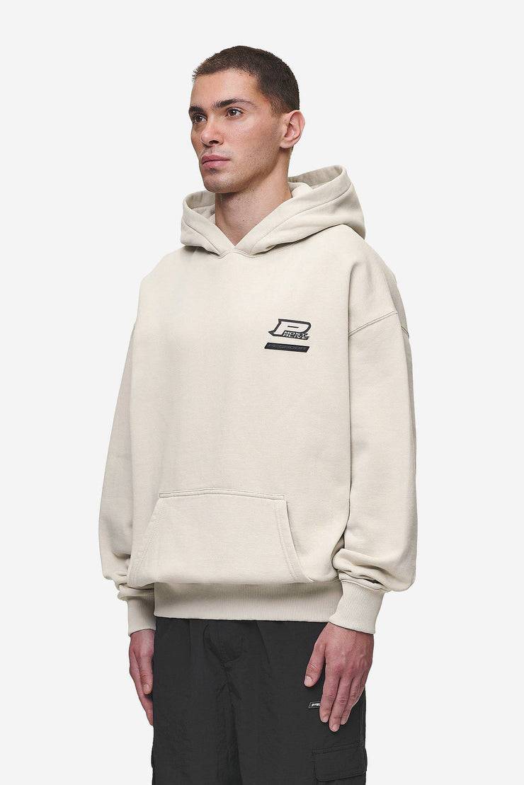 Pegador Hawkins Oversized Hoodie Washed Light Beige 2025