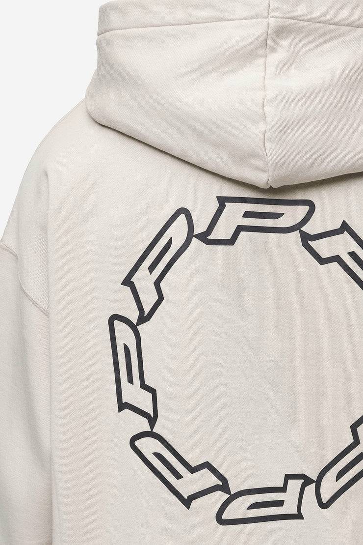 Pegador Hawkins Oversized Hoodie Washed Light Beige 2025