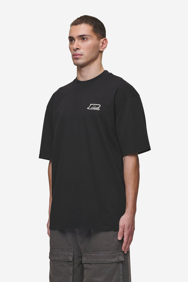 Pegador Fox Oversized Tee Washed Black Verkauf