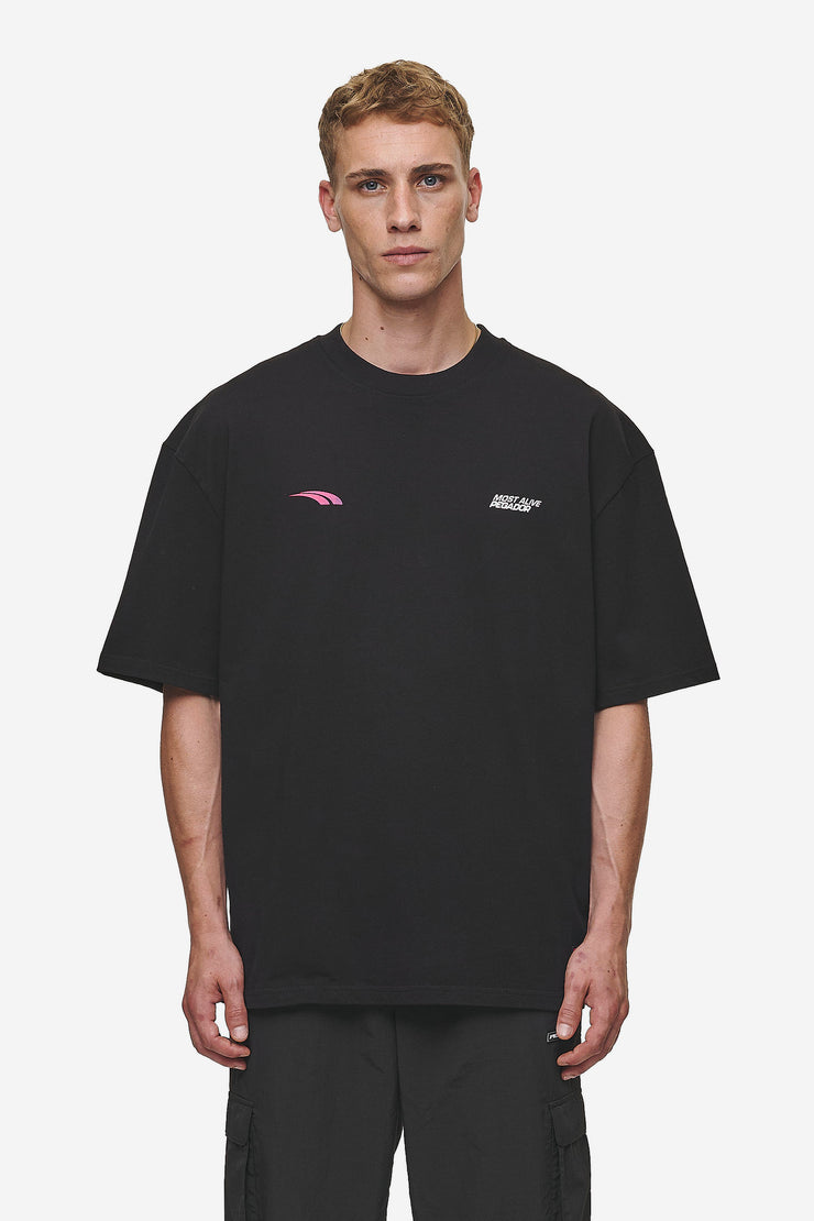 Pegador Clayton Oversized Tee Washed Black Meist gekauft