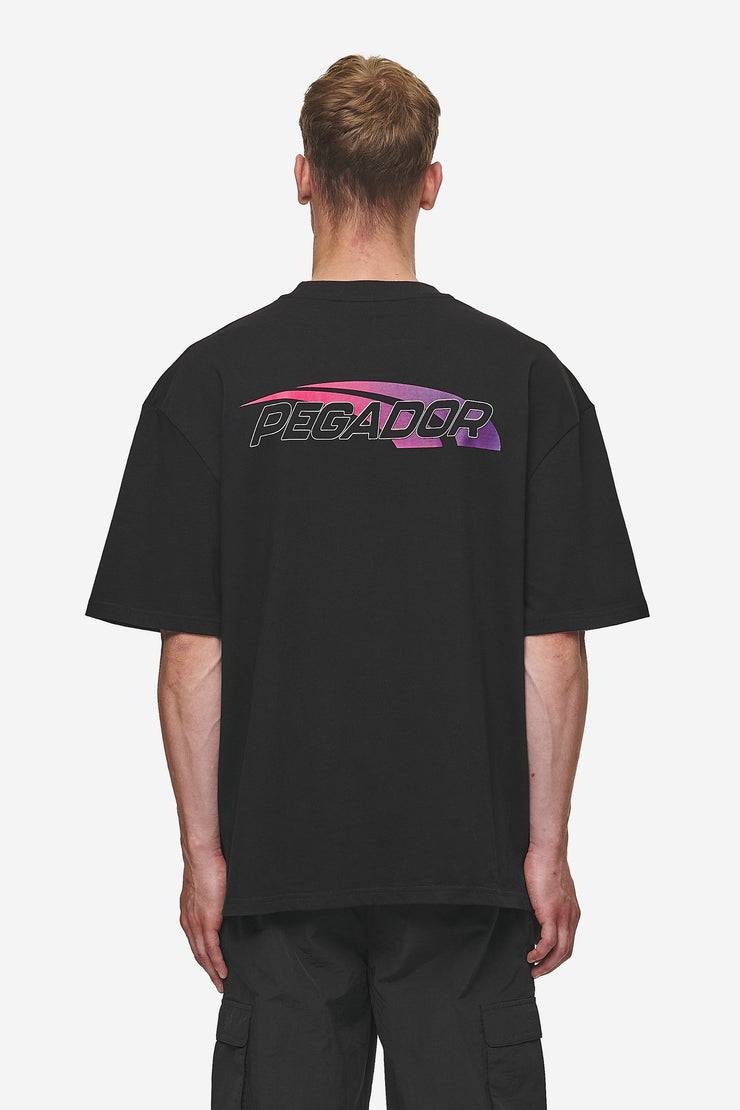 Pegador Clayton Oversized Tee Washed Black Meist gekauft