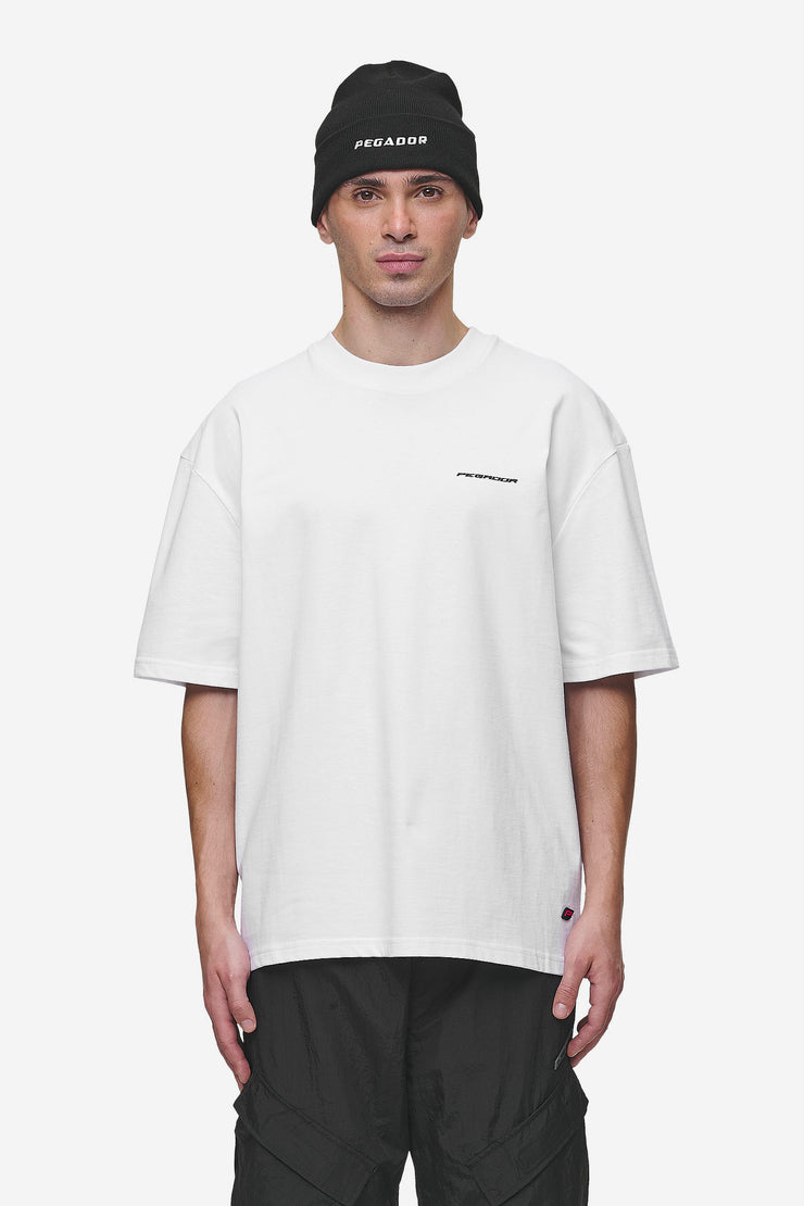 Pegador Charles Oversized Tee White Blitzverkäufe