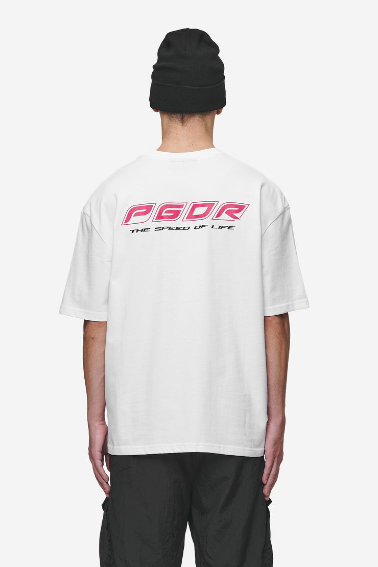 Pegador Charles Oversized Tee White Blitzverkäufe