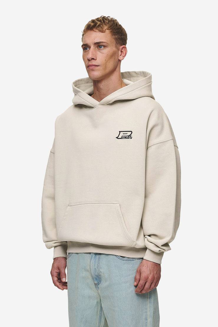 Pegador Duan Boxy Hoodie Washed Light Beige Limitierter Zeitrabatt
