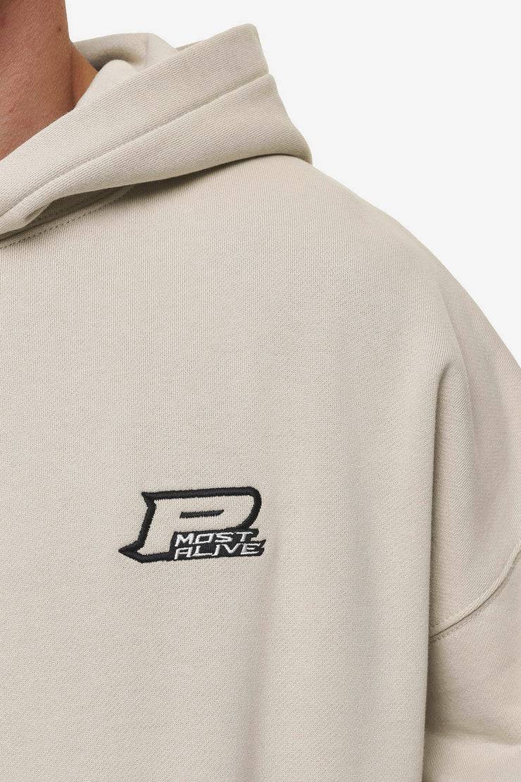 Pegador Duan Boxy Hoodie Washed Light Beige Limitierter Zeitrabatt