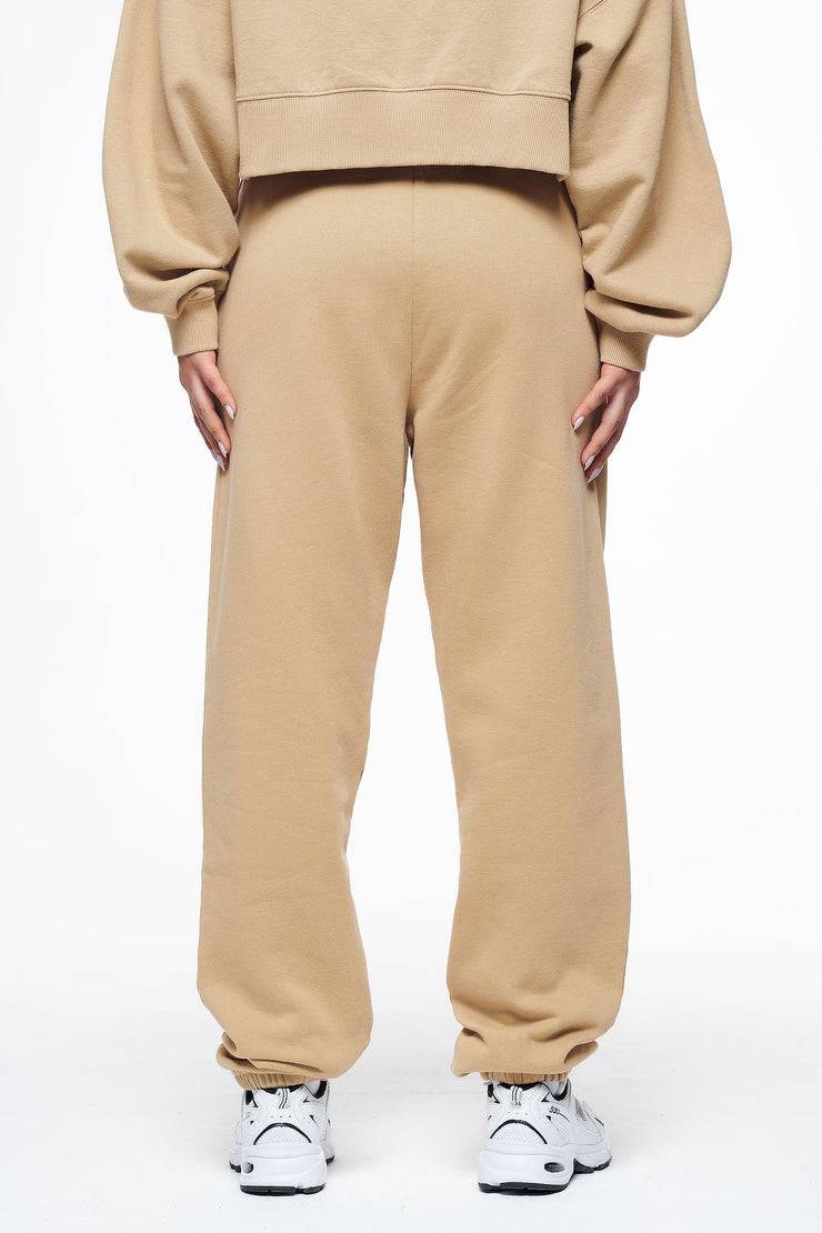 Pegador Villa High Waisted Sweat Pants Vintage Washed Espresso Gum Fabrik Onlineshop