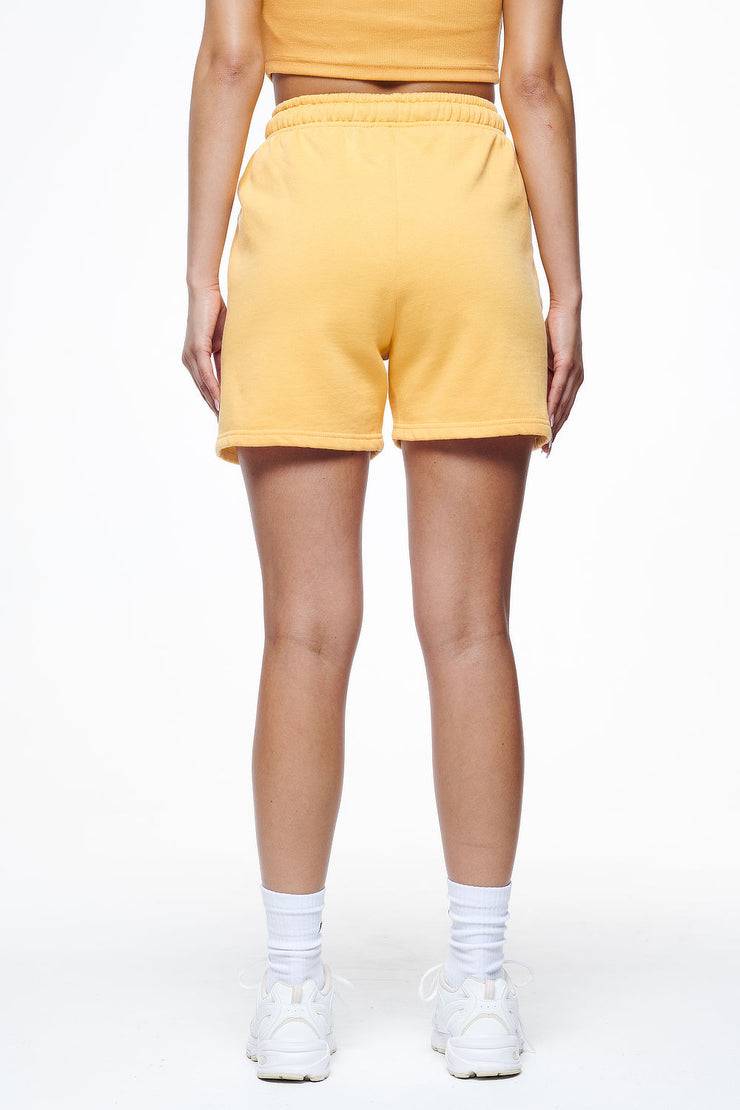 Pegador Umbria High Waisted Shorts Vintage Washed Golden Sun Gum Günstig kaufen