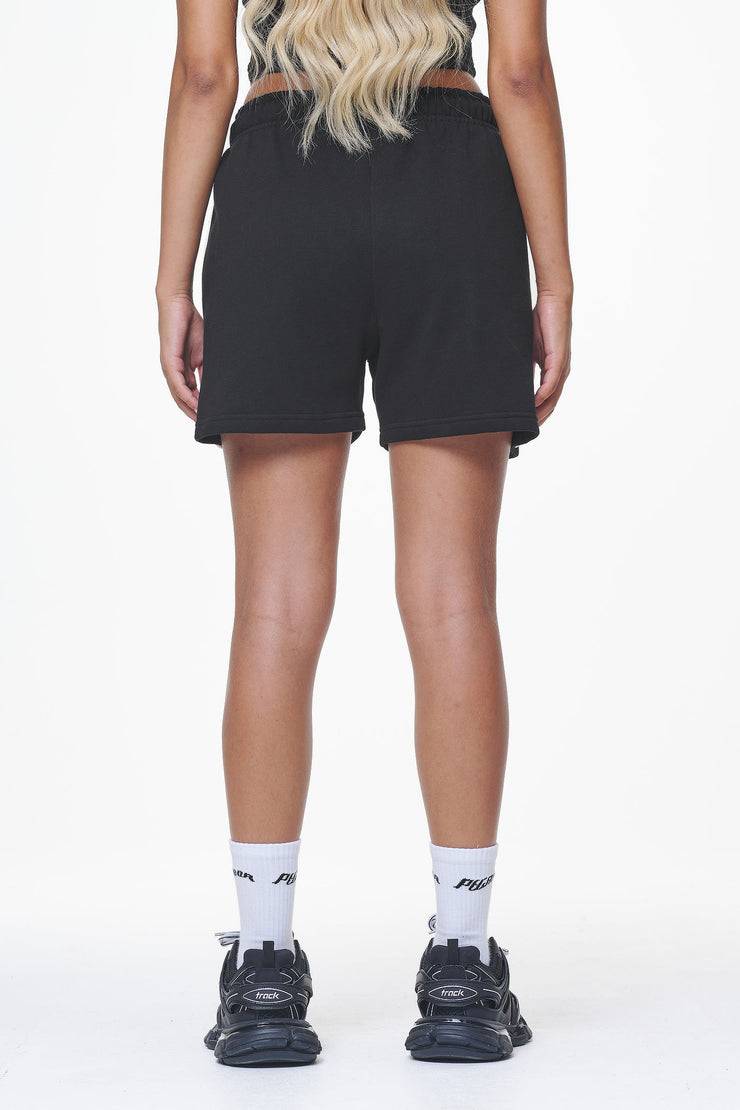 Pegador Umbria High Waisted Shorts Black Gum Großer Ausverkauf