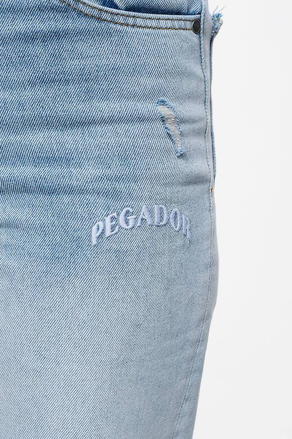 Pegador Soliera Distressed Wide Jeans Light Blue Flash Sale