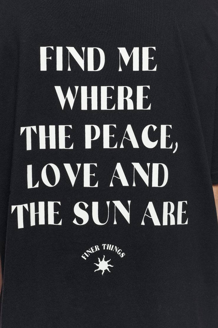 Pegador Siena Heavy Oversized Tee Washed Vintage Black Exklusivangebot