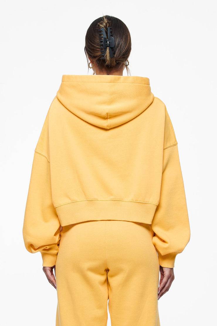 Pegador Salita Oversized Cropped Hoodie Vintage Washed Golden Sun Gum Black Friday