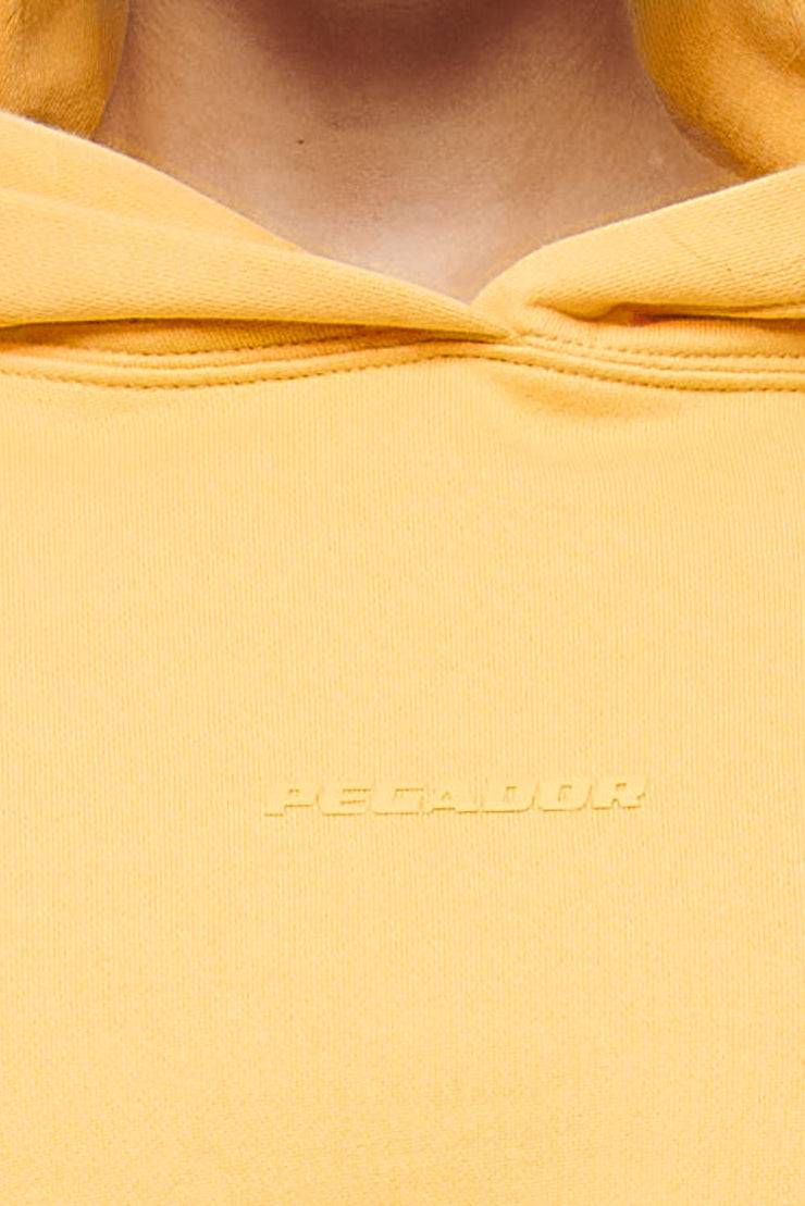 Pegador Salita Oversized Cropped Hoodie Vintage Washed Golden Sun Gum Black Friday