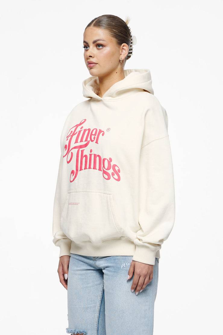 Pegador Birca Oversized Hoodie Vintage Washed Unbleached Tiefpreis