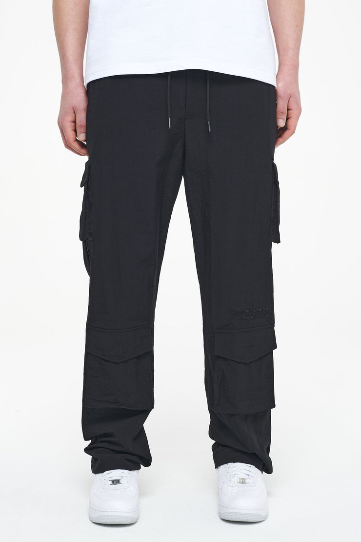 Pegador Bonac Baggy Track Pants Black Nur für heute