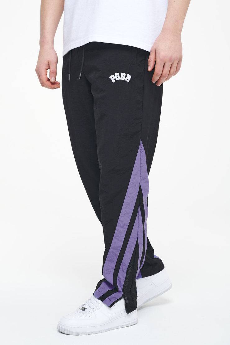 Pegador Ascot Track Pants Black Magic Violet Sonderangebot der Fabrik