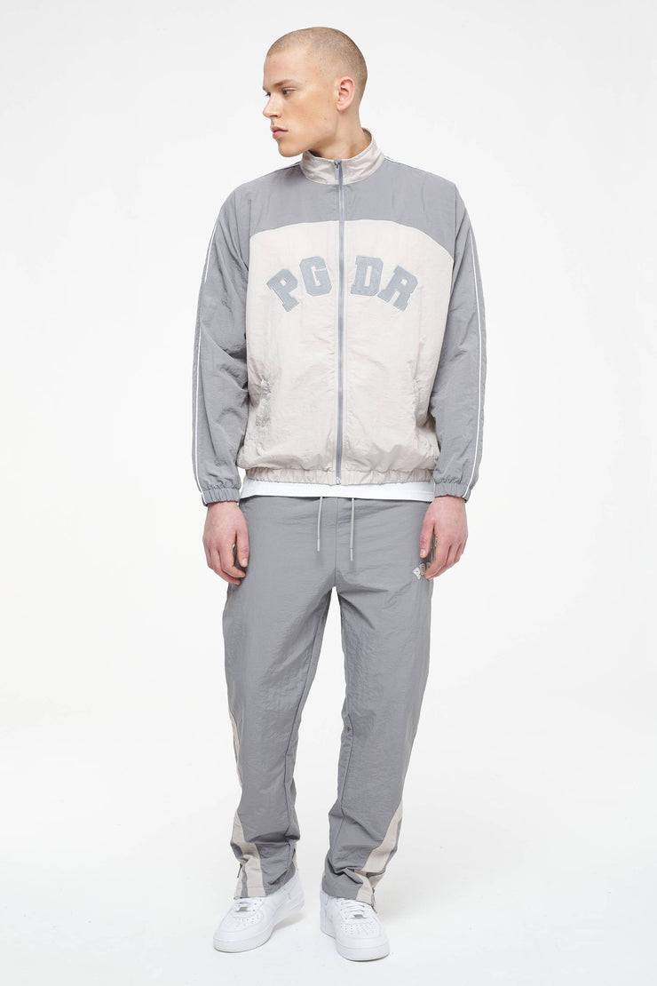 Pegador Ascot Track Jacket Dusk Grey Angels Cream Vierteljährliche Förderung