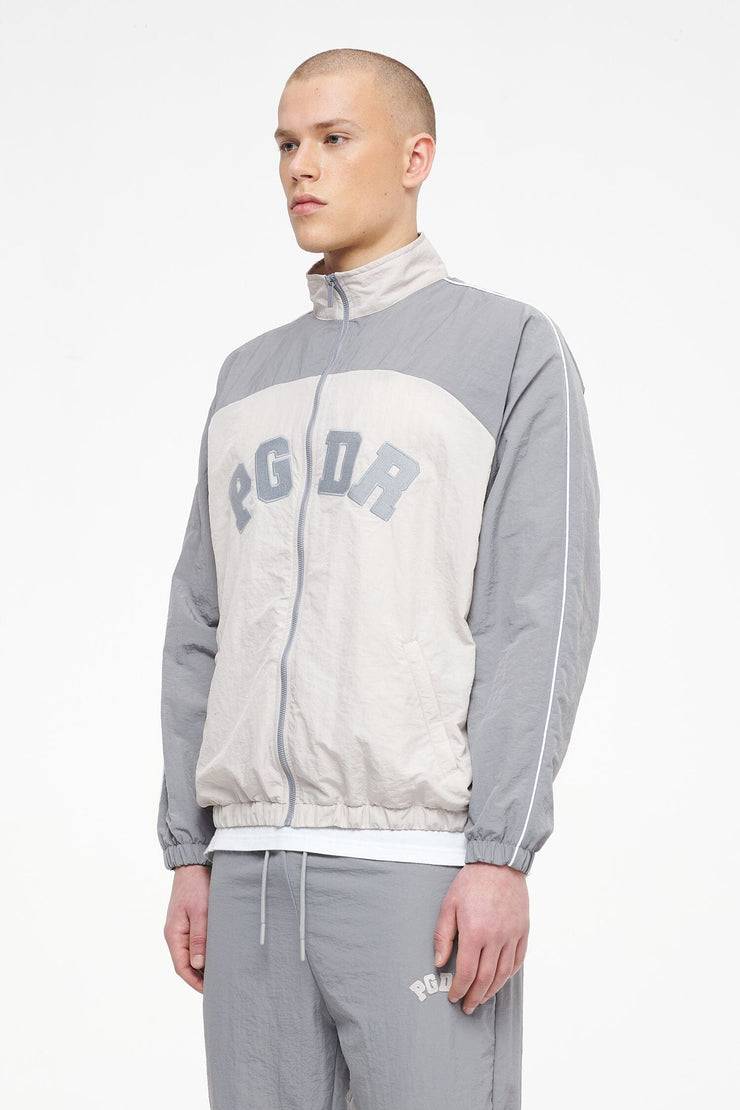 Pegador Ascot Track Jacket Dusk Grey Angels Cream Vierteljährliche Förderung
