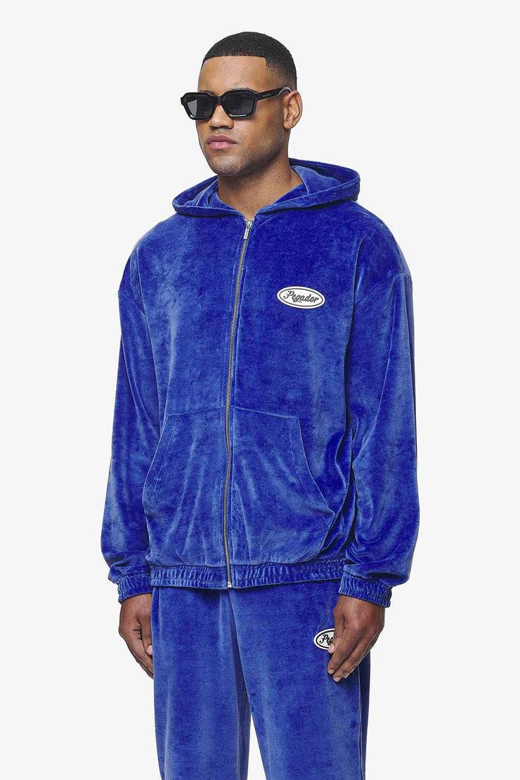 Pegador Weaver Oversized Velour Jacket Magic Violet Discount Store für neue Produkte