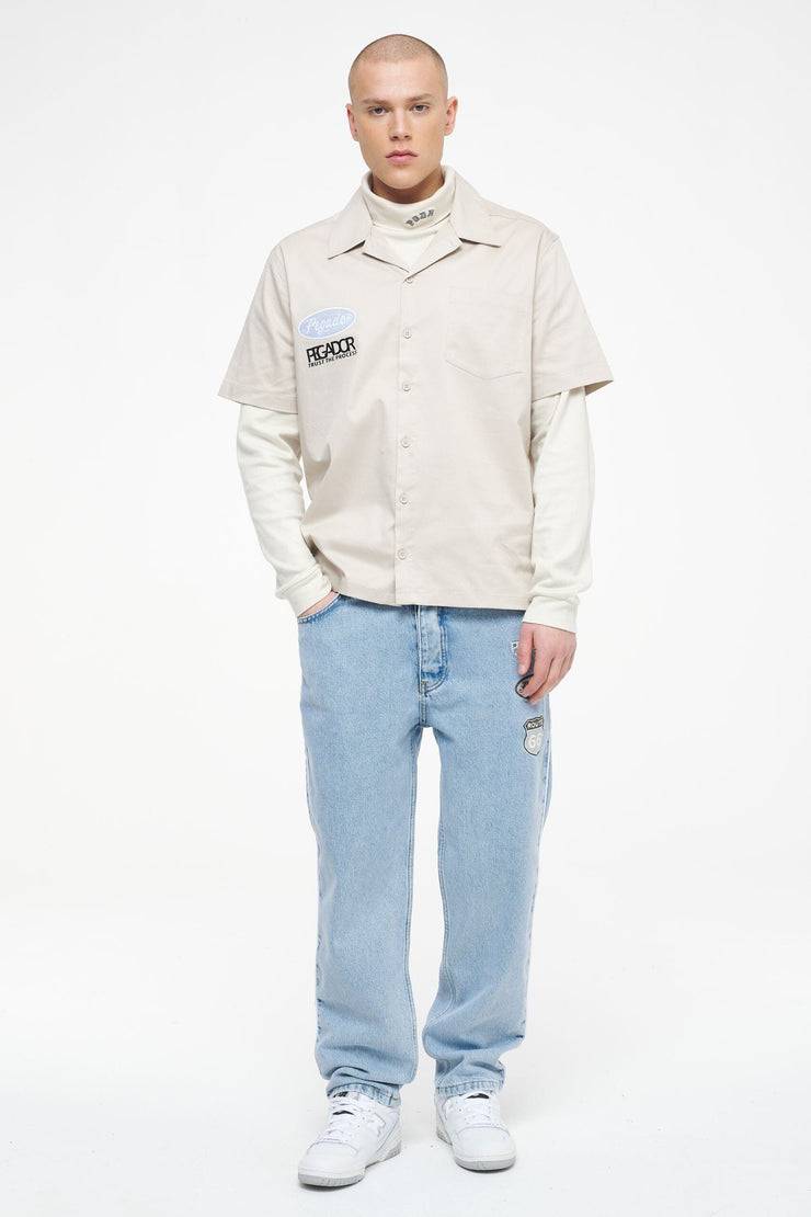 Pegador Briar Work Shirt Angels Cream Super Rabatt