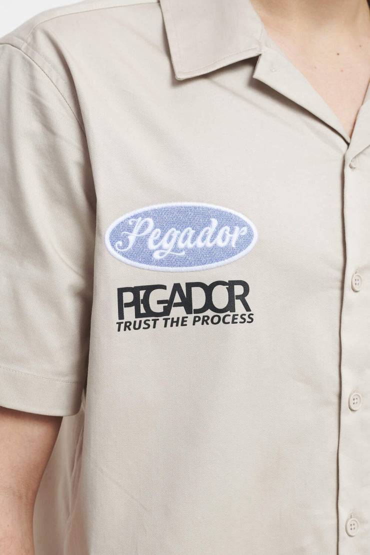 Pegador Briar Work Shirt Angels Cream Super Rabatt