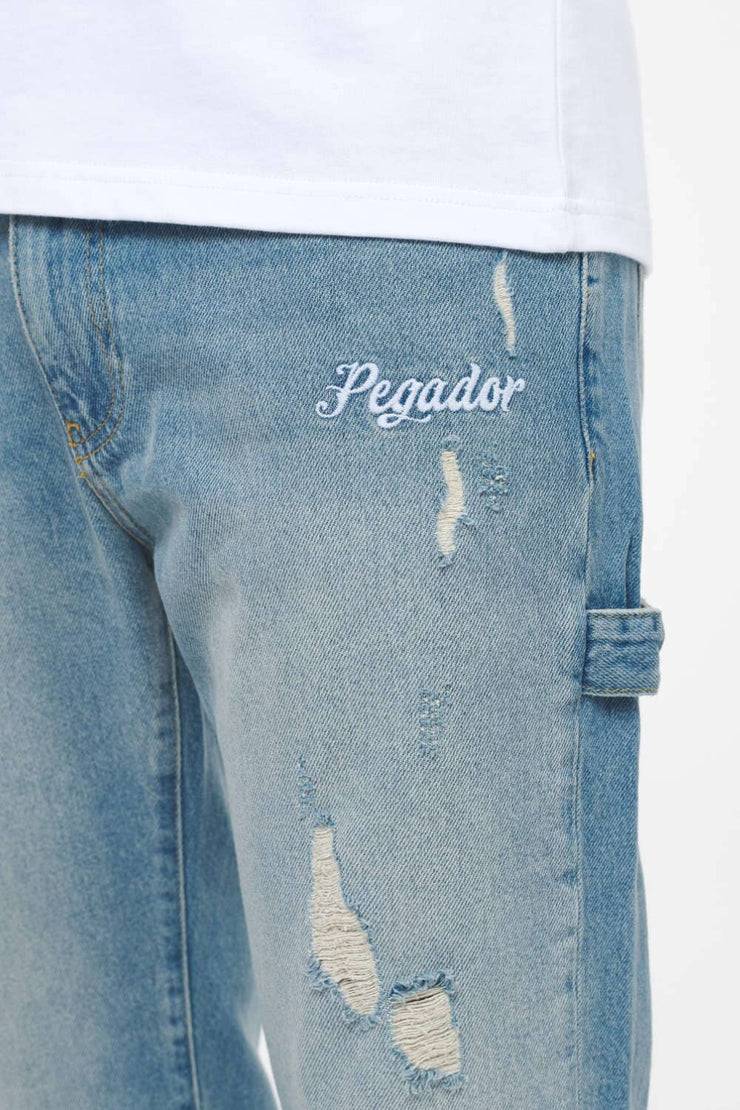 Pegador Alma Flared Jeans Washed Light Blue Riesige Rabatte
