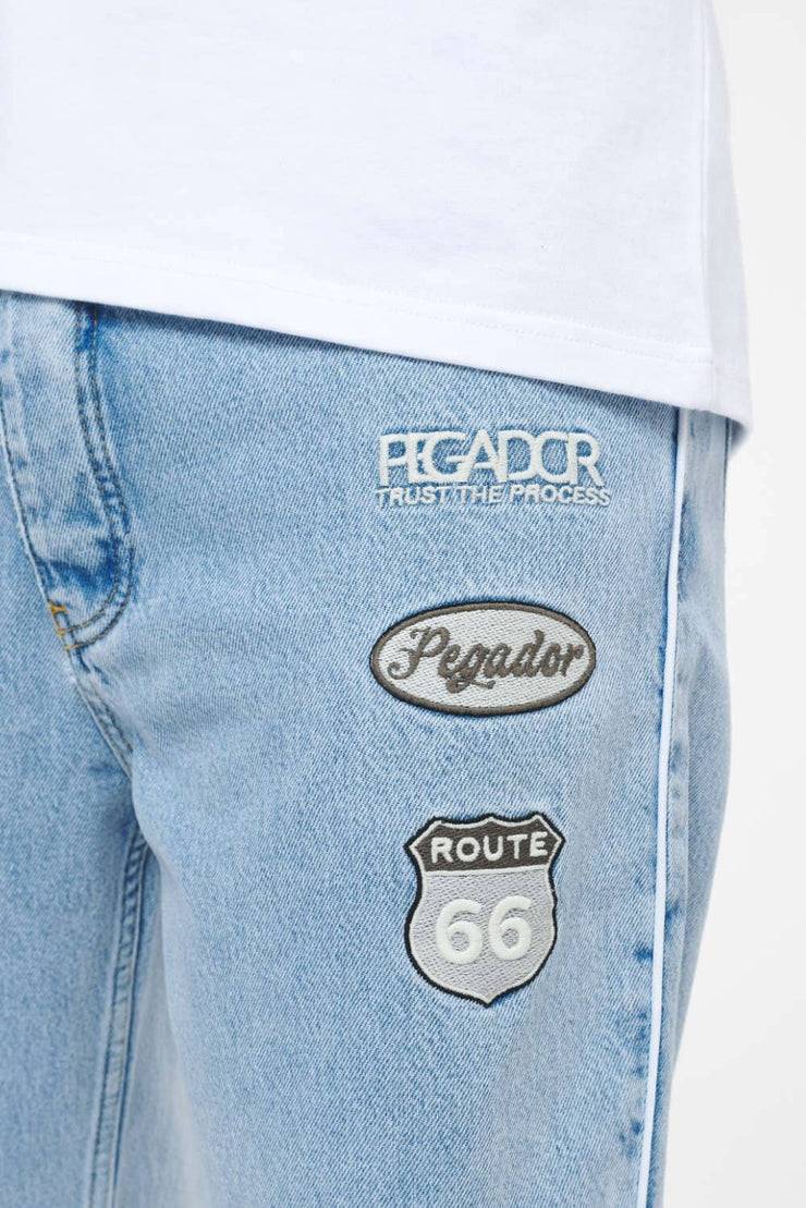 Pegador Vanness Baggy Jeans Washed Blue 50% Rabatt mit kostenlosem Versand