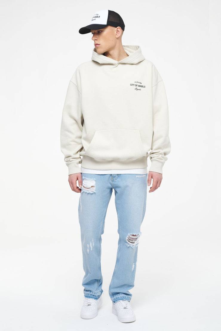 Pegador Abott Wide Jeans Washed Blue Clearance-Verkauf