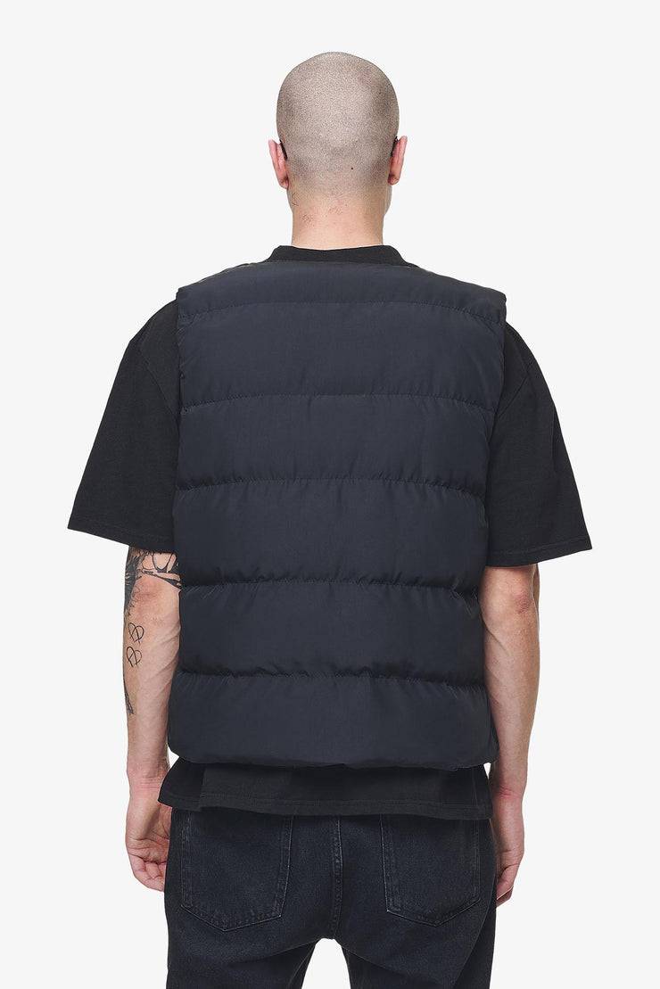 Pegador Aberdeen Round Neck Puffer Vest Black Ink Begrenzt auf 3 Tage