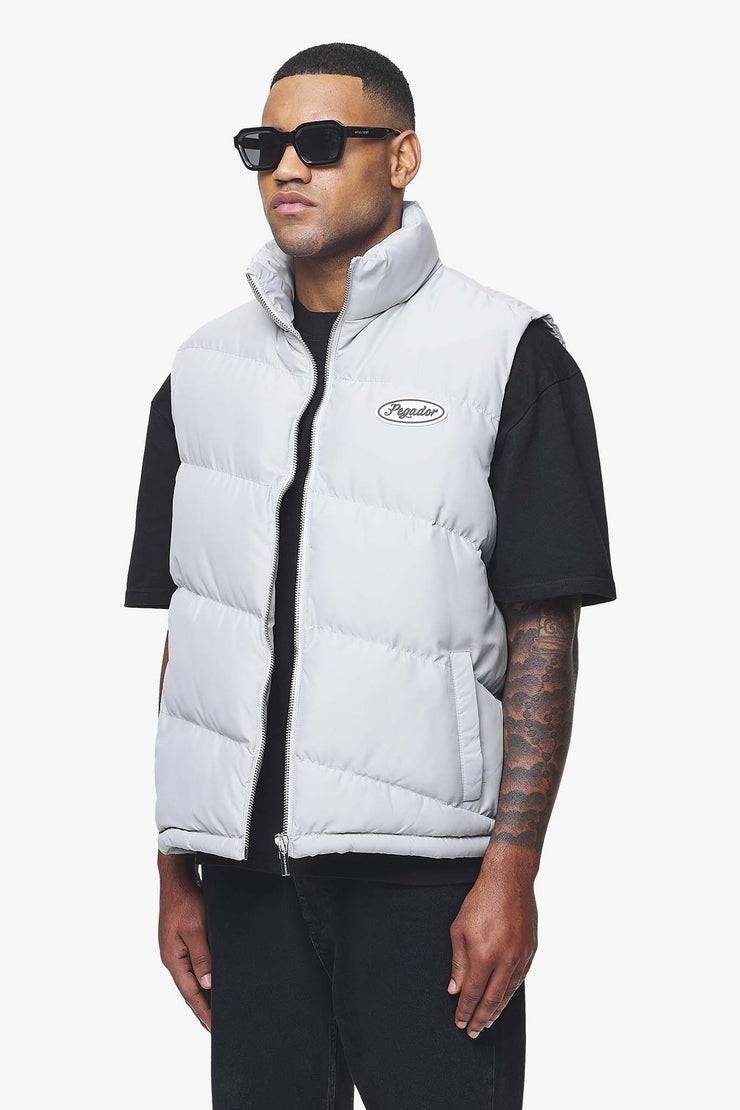 Pegador Yale Puffer Vest Dusk Grey Speichern exportieren
