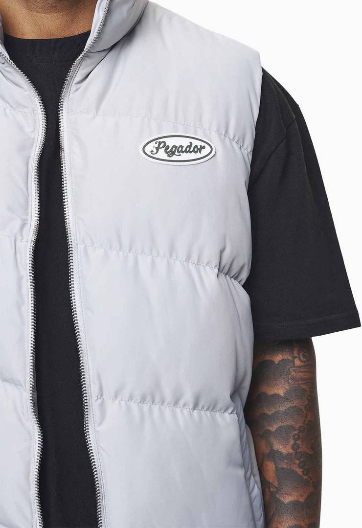 Pegador Yale Puffer Vest Dusk Grey Speichern exportieren