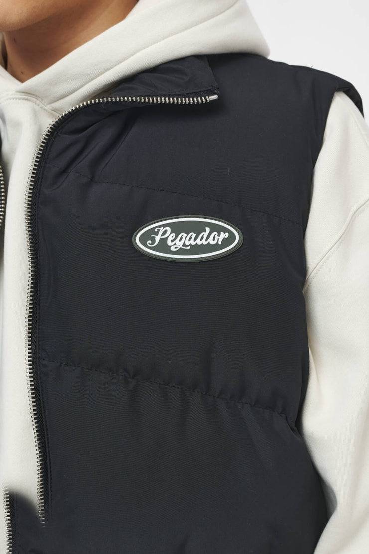 Pegador Yale Puffer Vest Black Ink Black Friday Preise