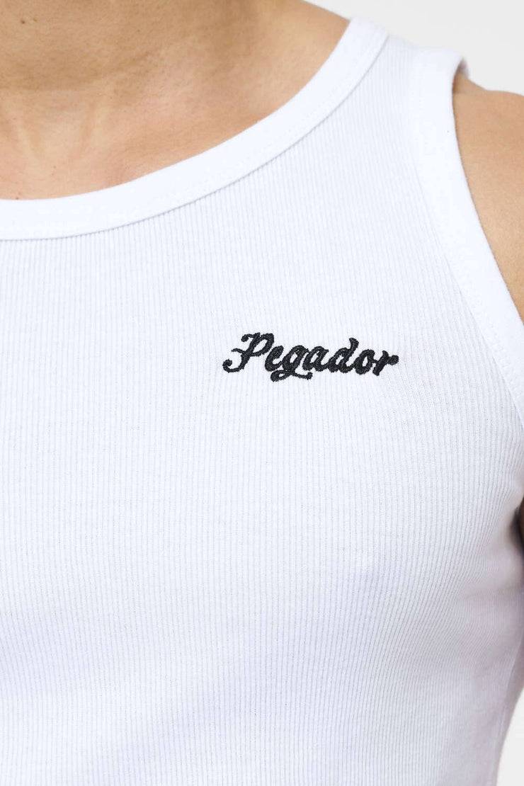 Pegador Adera Rib Undershirt White 50% Rabatt für begrenzte Zeit