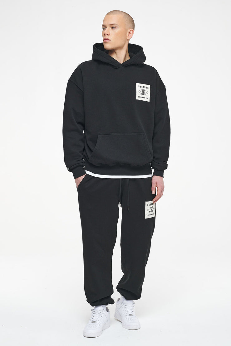 Pegador Galt Heavy Sweat Pants Vintage Washed Black Ink Online