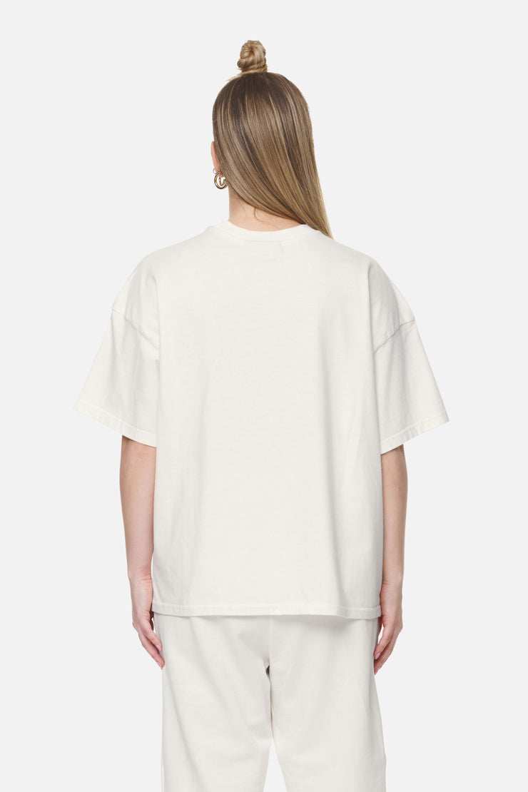 Pegador Wayruna Heavy Oversized Tee Washed Coconut Milk Schlussverkauf