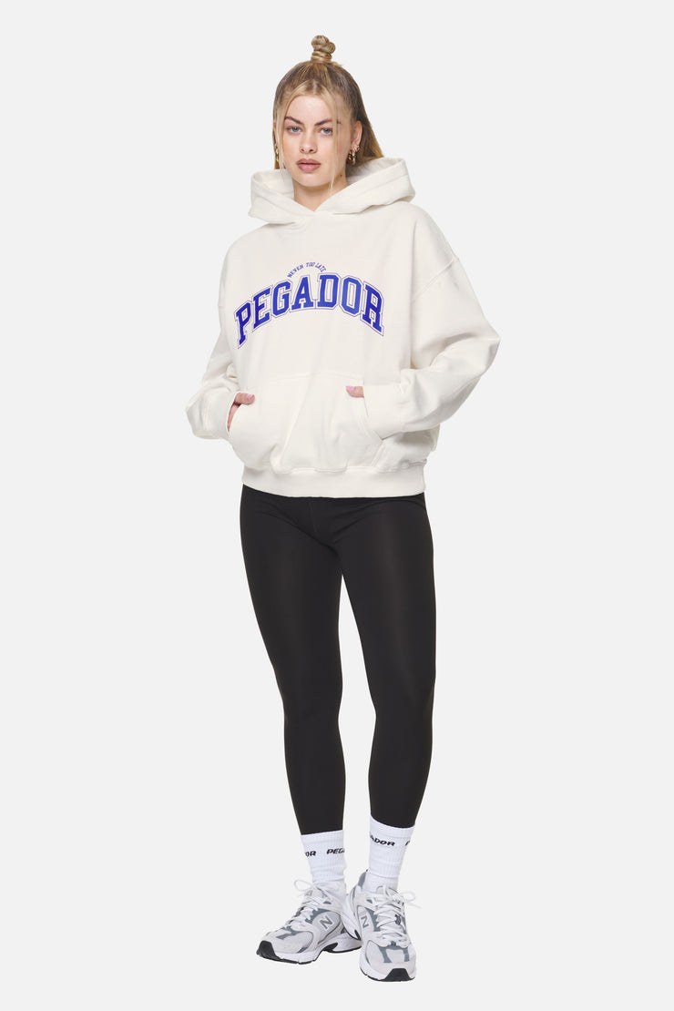 Pegador Wayruna Oversized Hoodie Washed Coconut Milk Günstiger Verkauf
