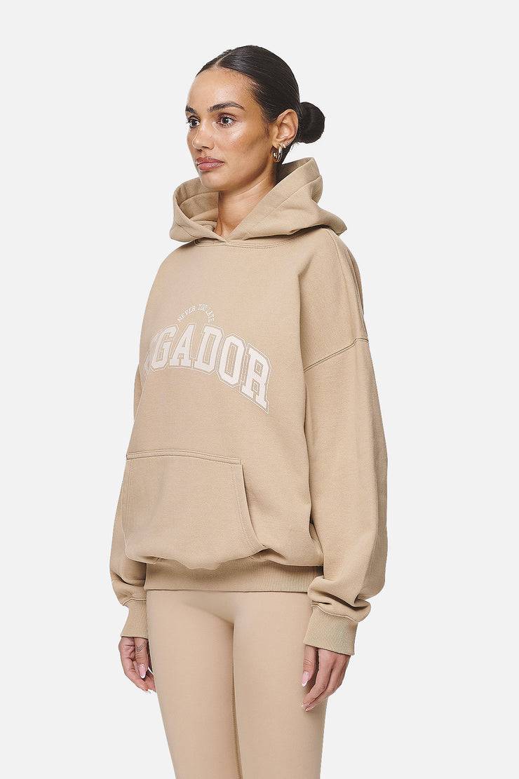 Pegador Wayruna Oversized Hoodie Washed Safari Sand Meist gekauft