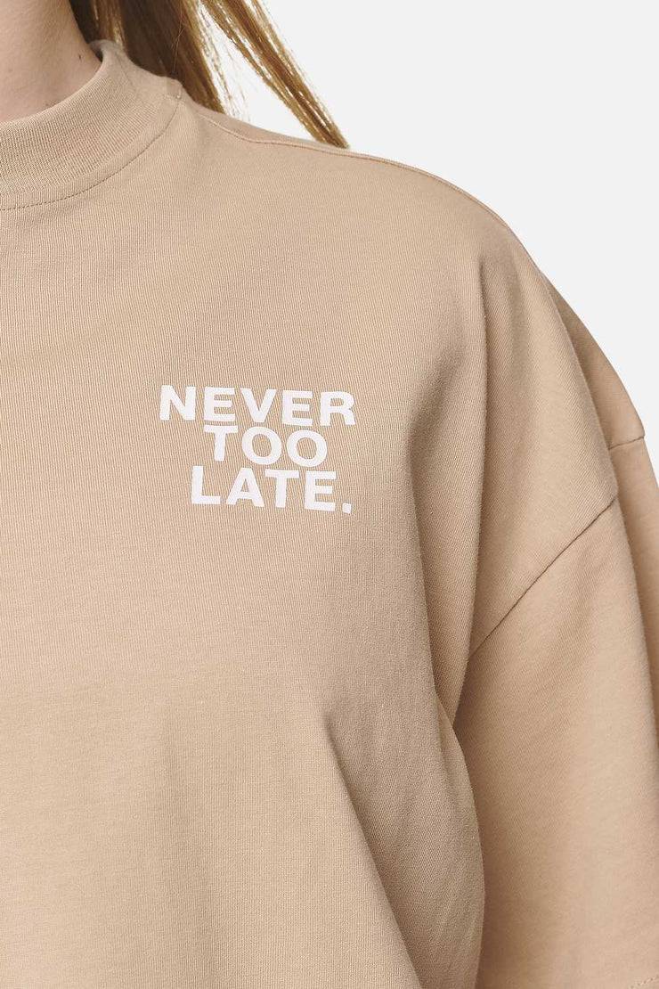 Pegador Airville Heavy Oversized Tee Washed Safari Sand Blitzverkäufe