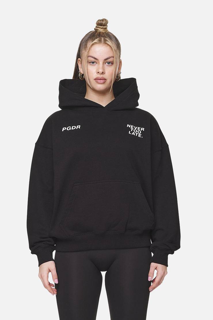 Pegador Airville Oversized Hoodie Black Kostenloser Versand