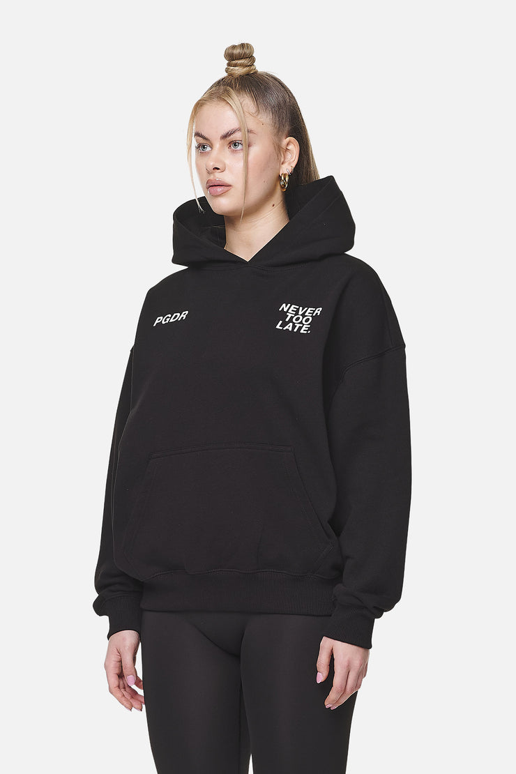 Pegador Airville Oversized Hoodie Black Kostenloser Versand
