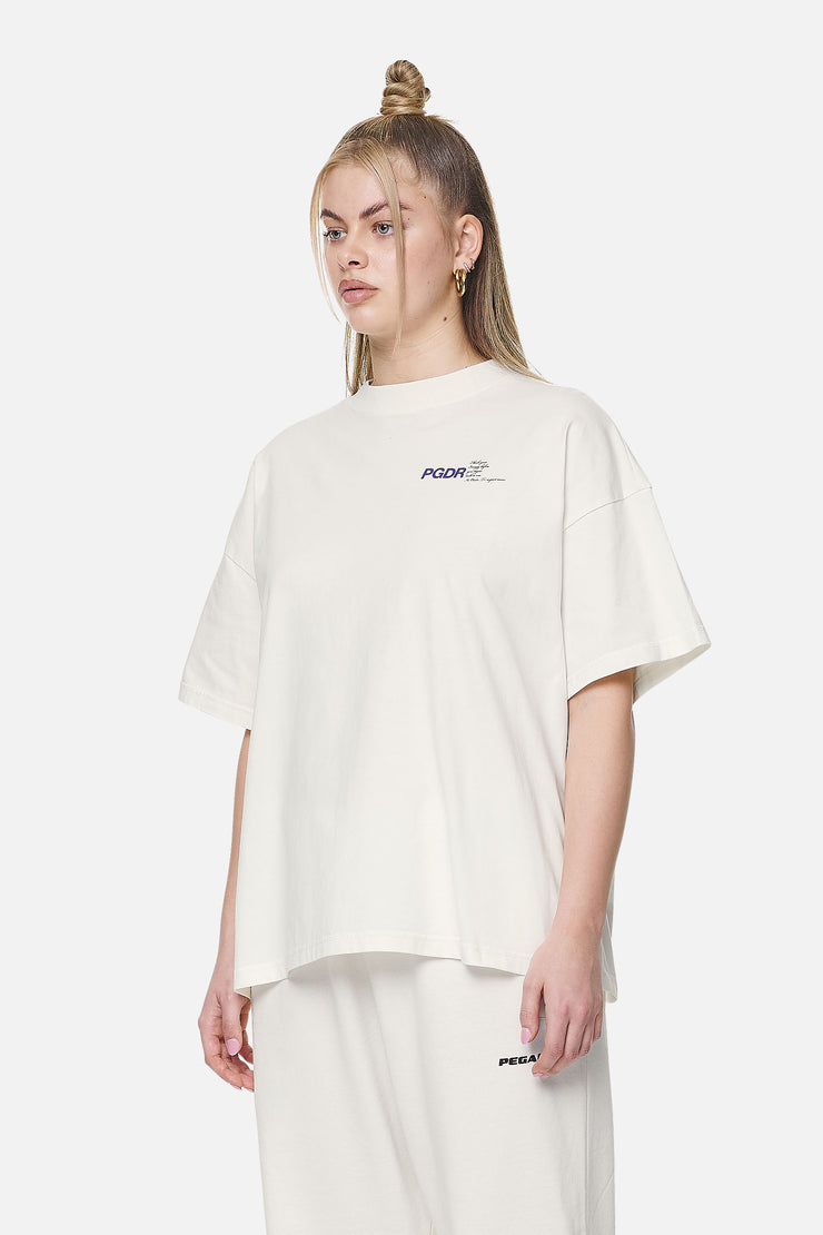 Pegador Habana Heavy Oversized Tee Washed Coconut Milk Limitierter Zeitrabatt