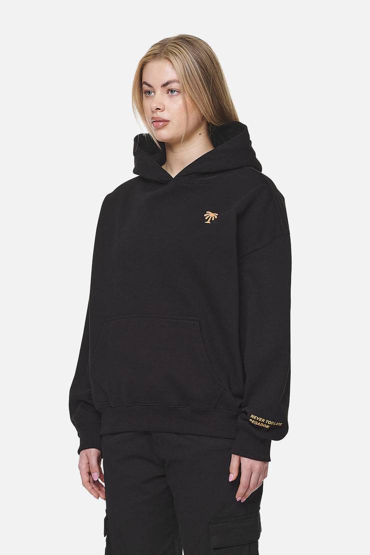 Pegador Palmyra Oversized Hoodie Black Rabatt