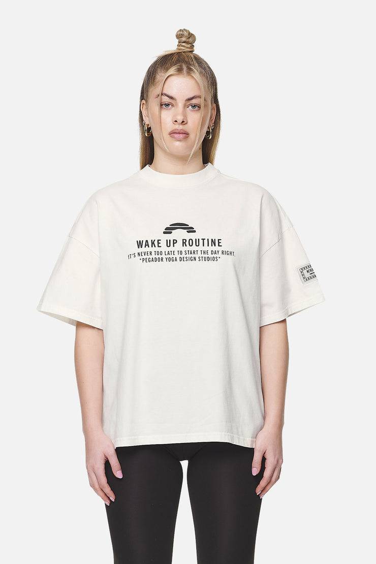 Pegador Idalia Heavy Oversized Tee Washed Coconut Milk Günstig kaufen