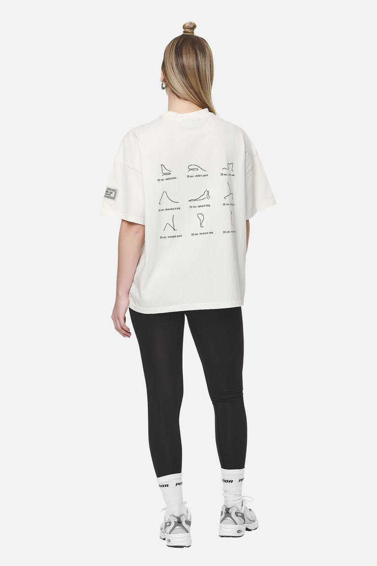 Pegador Idalia Heavy Oversized Tee Washed Coconut Milk Günstig kaufen