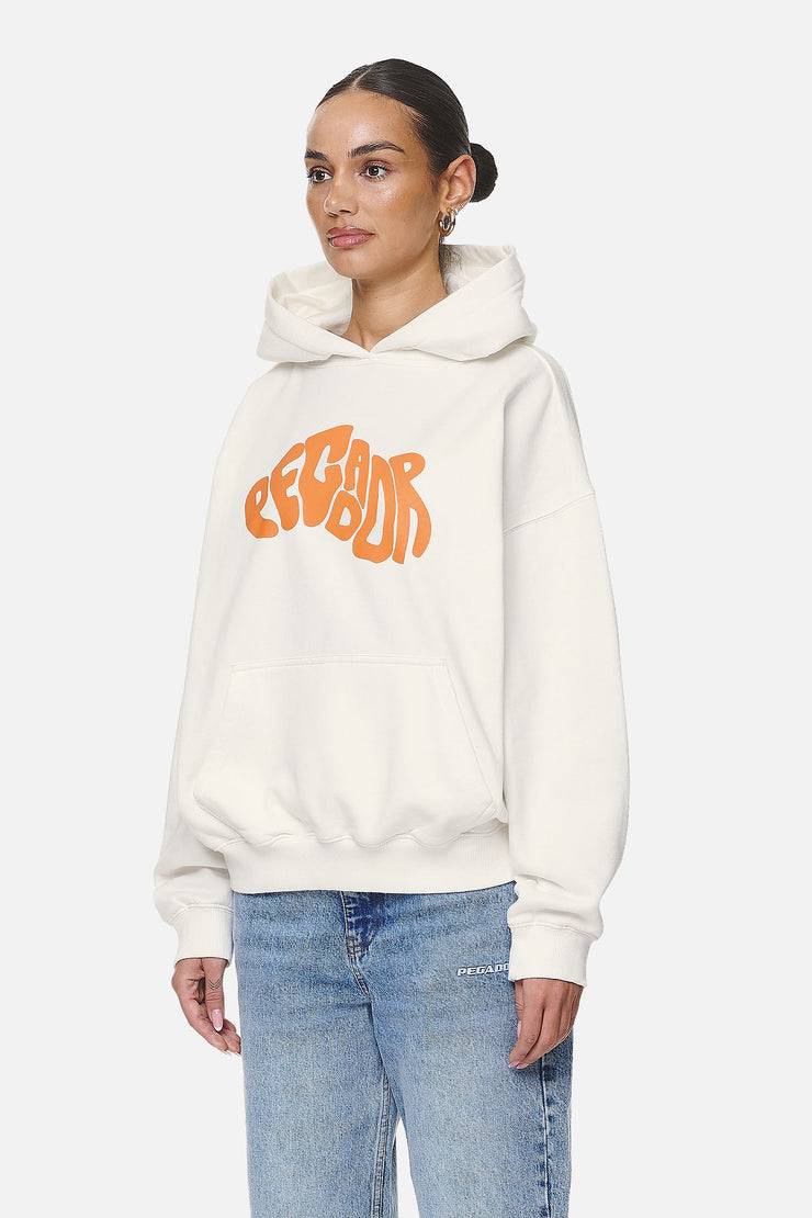 Pegador Paluma Oversized Hoodie Washed Coconut Milk Flash Sale