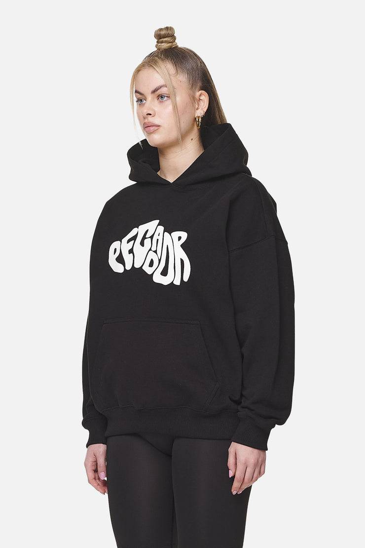 Pegador Paluma Oversized Hoodie Black Begrenztes Angebot