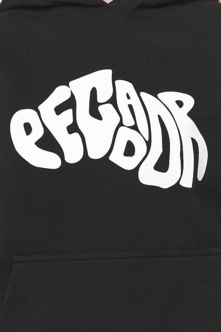 Pegador Paluma Oversized Hoodie Black Begrenztes Angebot