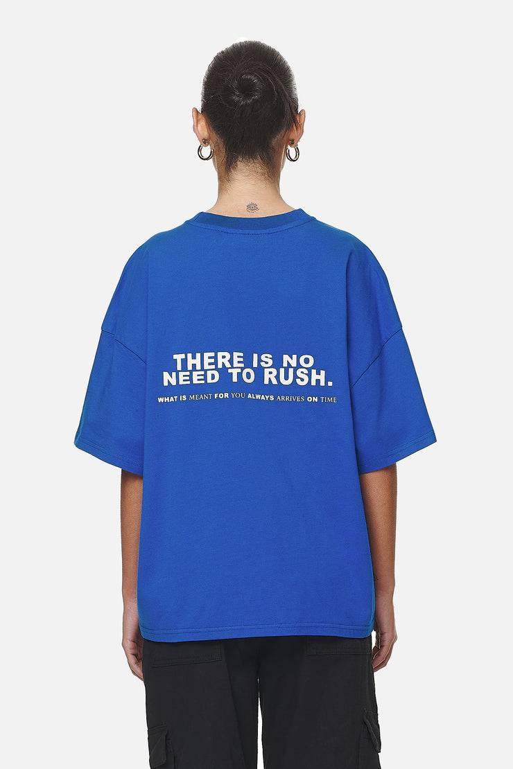 Pegador Paluma Heavy Oversized Tee Washed True Blue Online Shopping