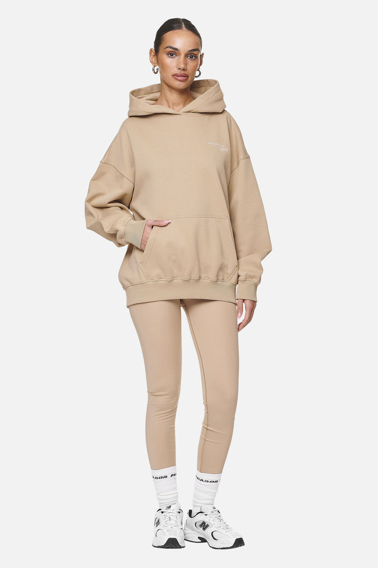 Pegador Berri Oversized Hoodie Washed Safari Sand Saisonschlussverkauf
